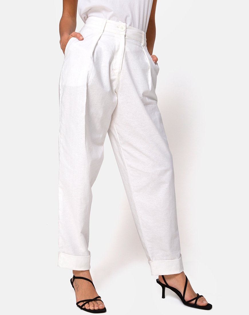 Image of Misca Trousers in Ivory