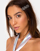 Image of Hair Clip with Sliver Heaven Logo