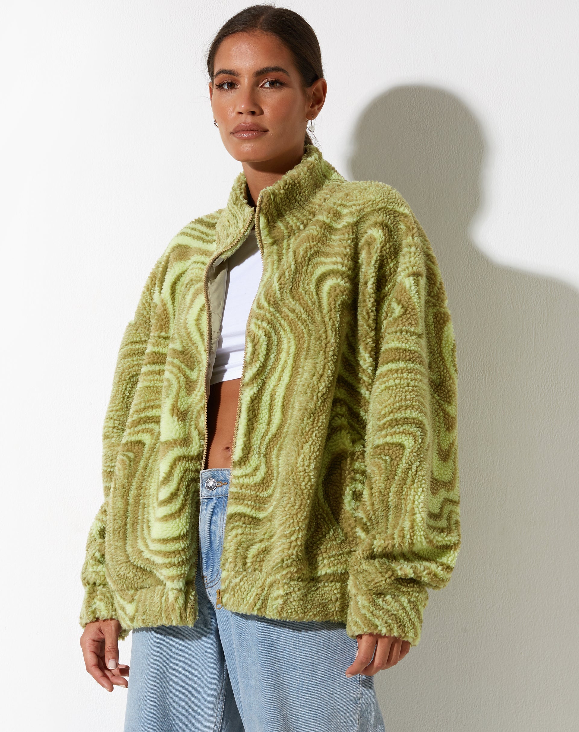 image of Nereo Jacket in Ripple Green