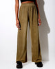 Image of Obeli Trouser in Velvet Rib Khaki