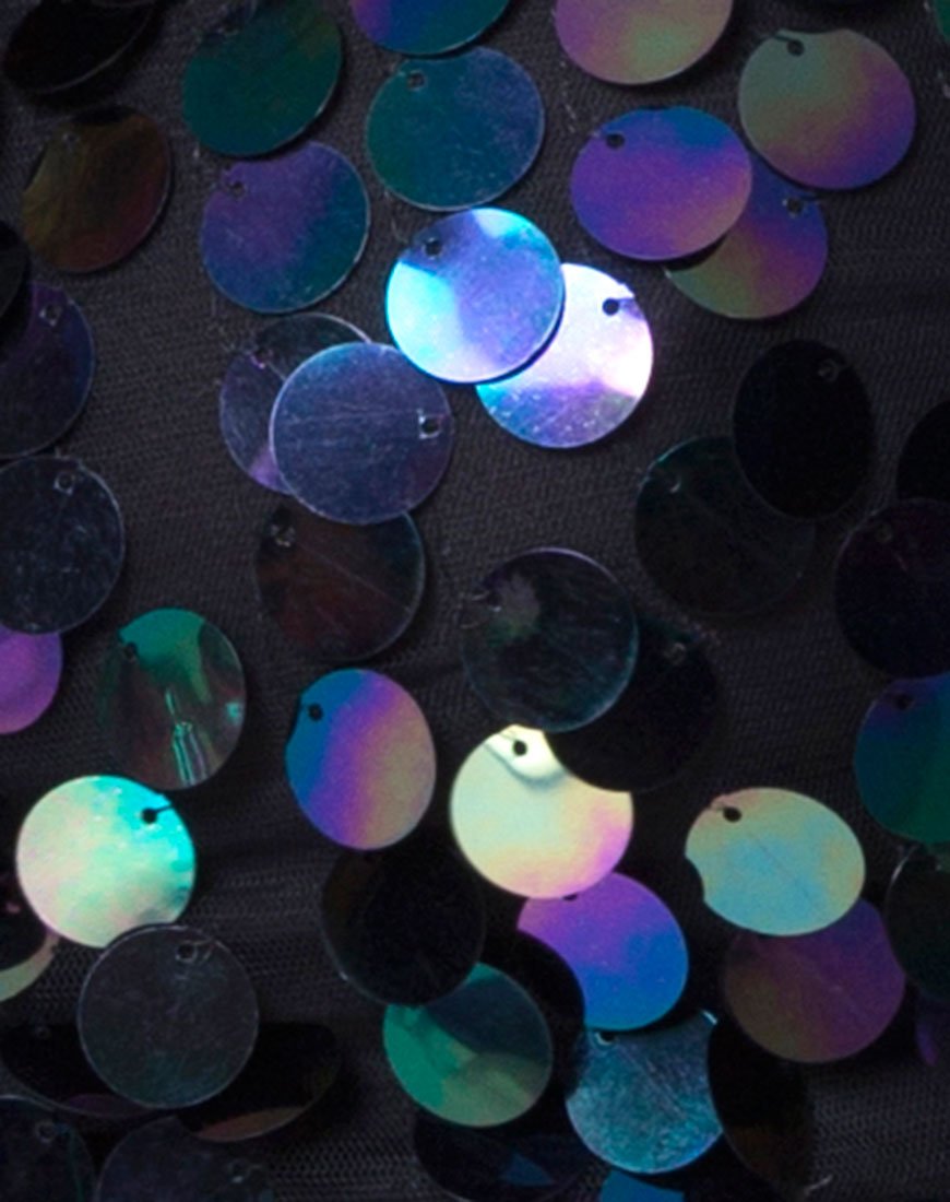 Image of Tube Top in Opal Disc Sequin