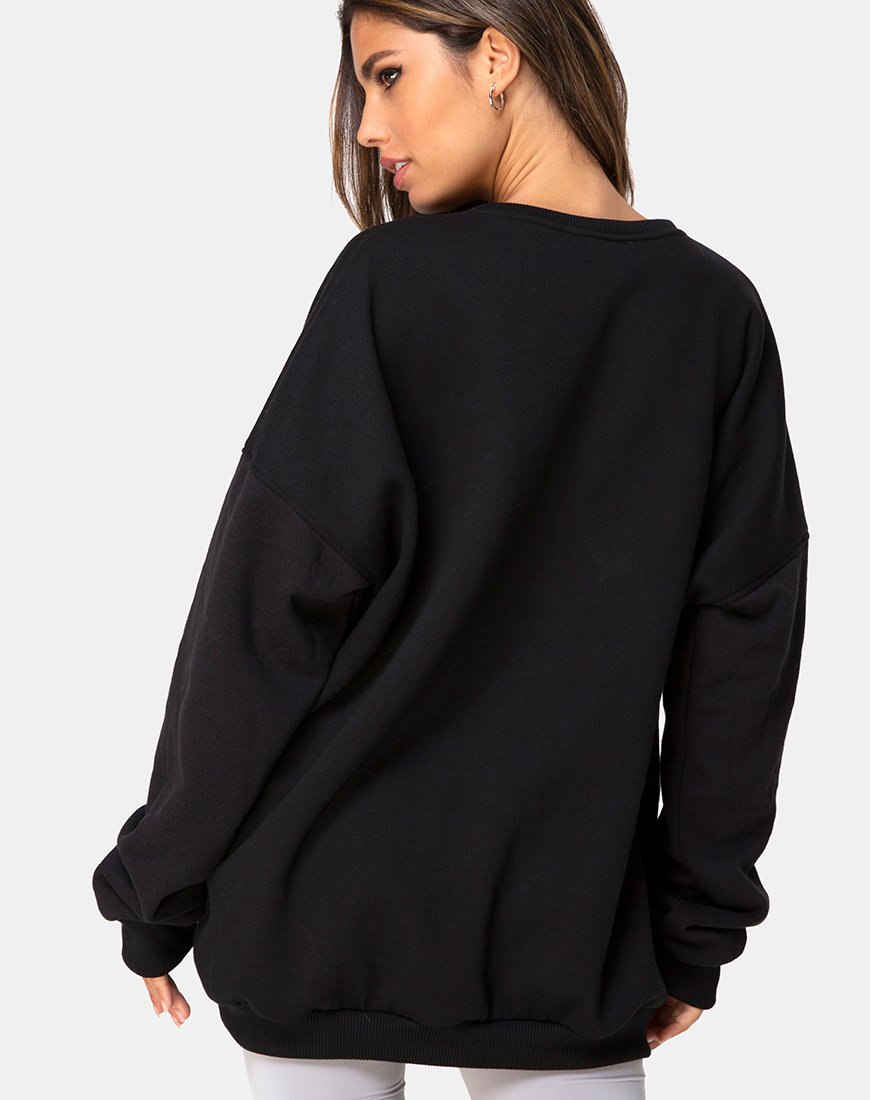 Image of Sweatshirt in Black Cherub