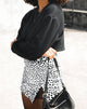 Image of Pelmet Mini Skirt in Dalmatian