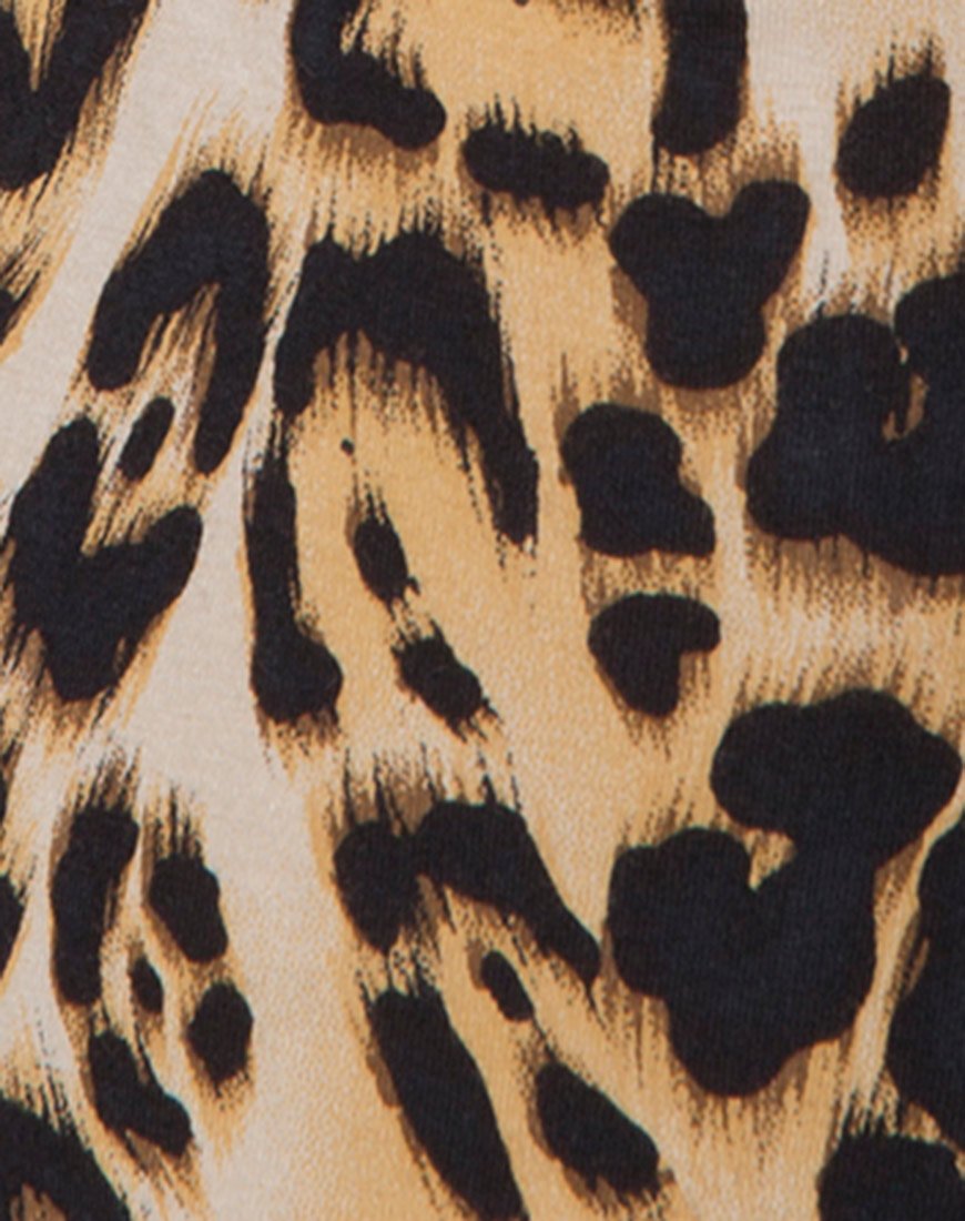 Image of Rassa Bodice in Leopard