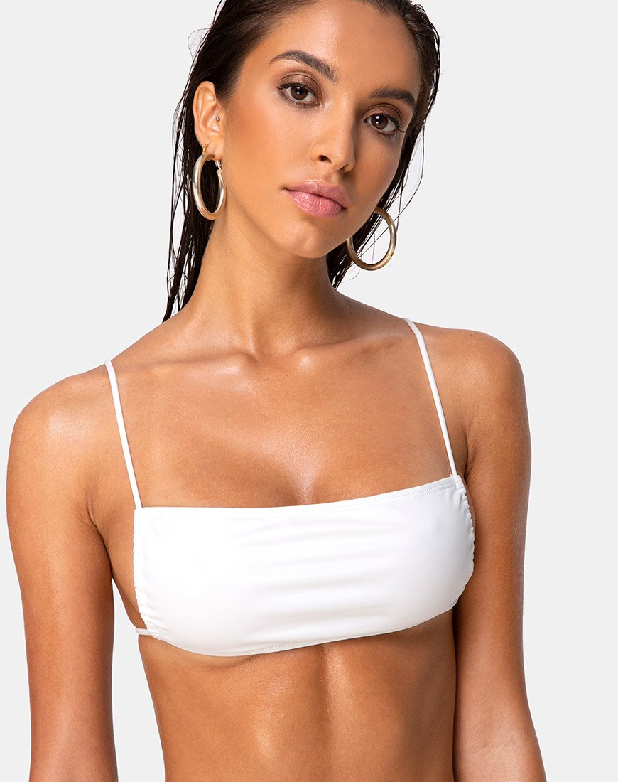 Image of Reema Bikini Top in Ivory