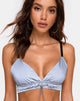 Image of Mera Top in Reflective Silver