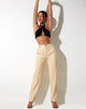 Image of Centa Trouser in PU Butter