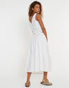image of Midaxi Skirt in White