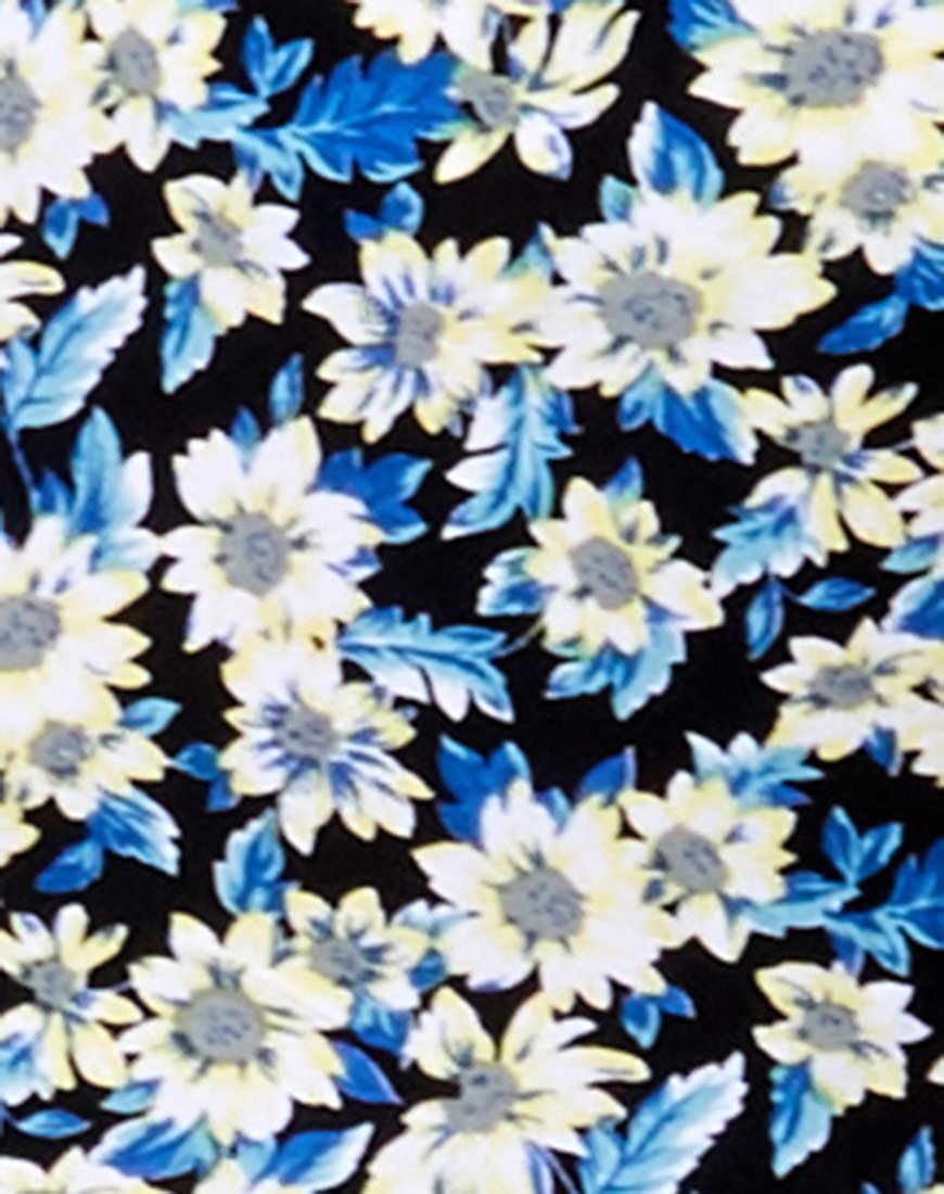 Image of Sayan Maxi Skirt in Aster Blue