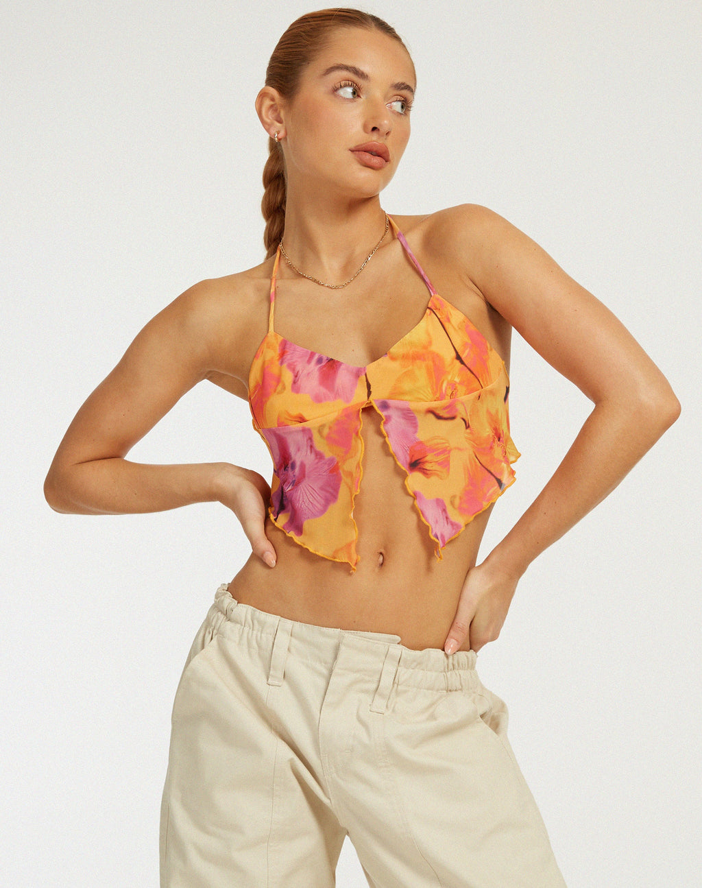 Shaman Cami Top in Blurred Orchid Peach