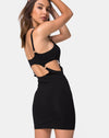Image of Jezabel Cut Out Dress in Black