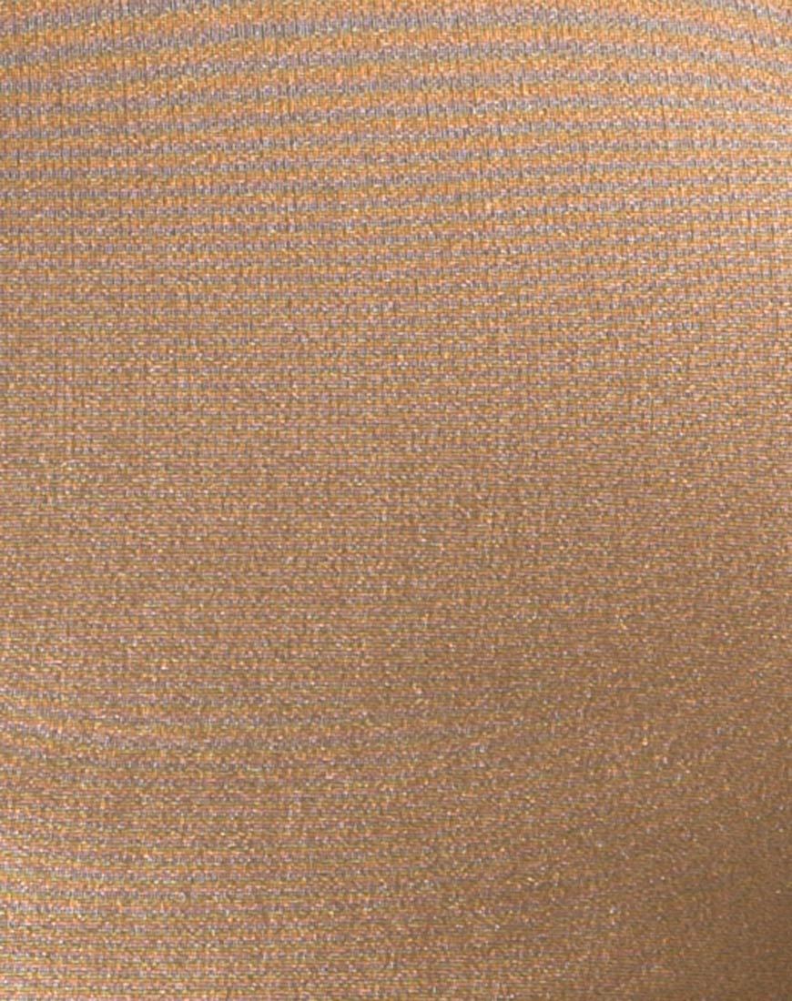 Image of Rhala Crop Top in Nylon Gold