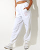 Image of Roider Jogger in White Pearl Sand Embro