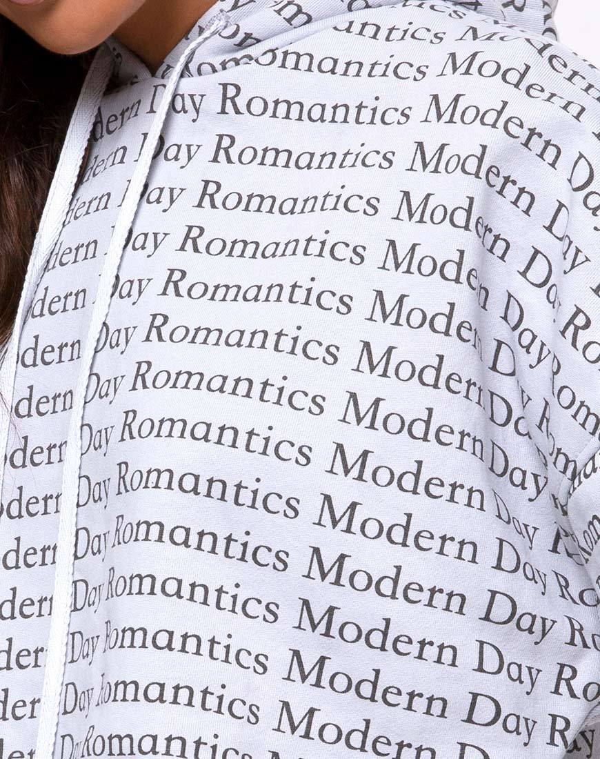 Image of Roky Hoody in Modern Day Romantics Grey
