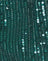 Drape Sequin Forest Green