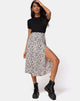 Image of Saika Midi Skirt in Wild Thing