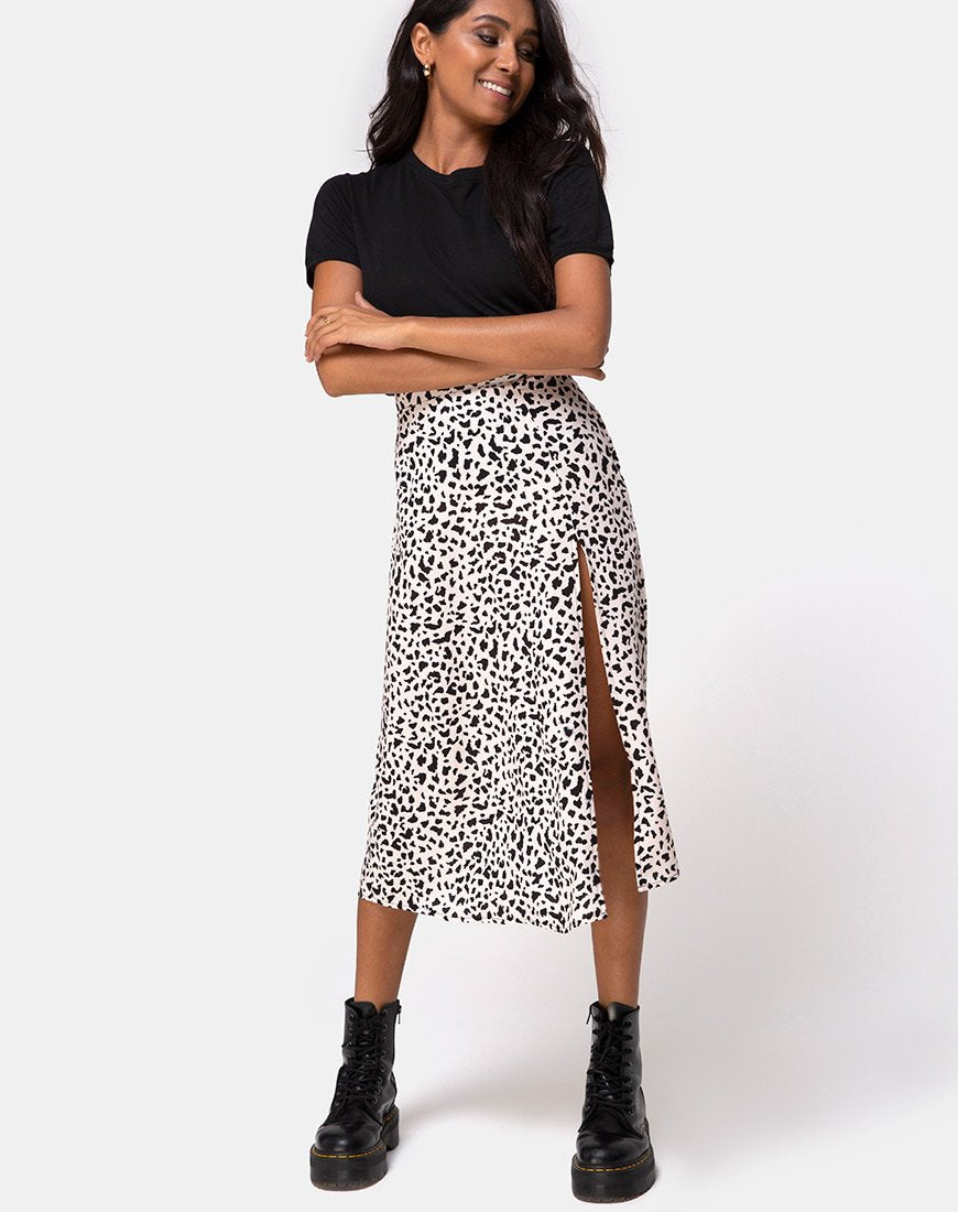 Image of Saika Midi Skirt in Wild Thing