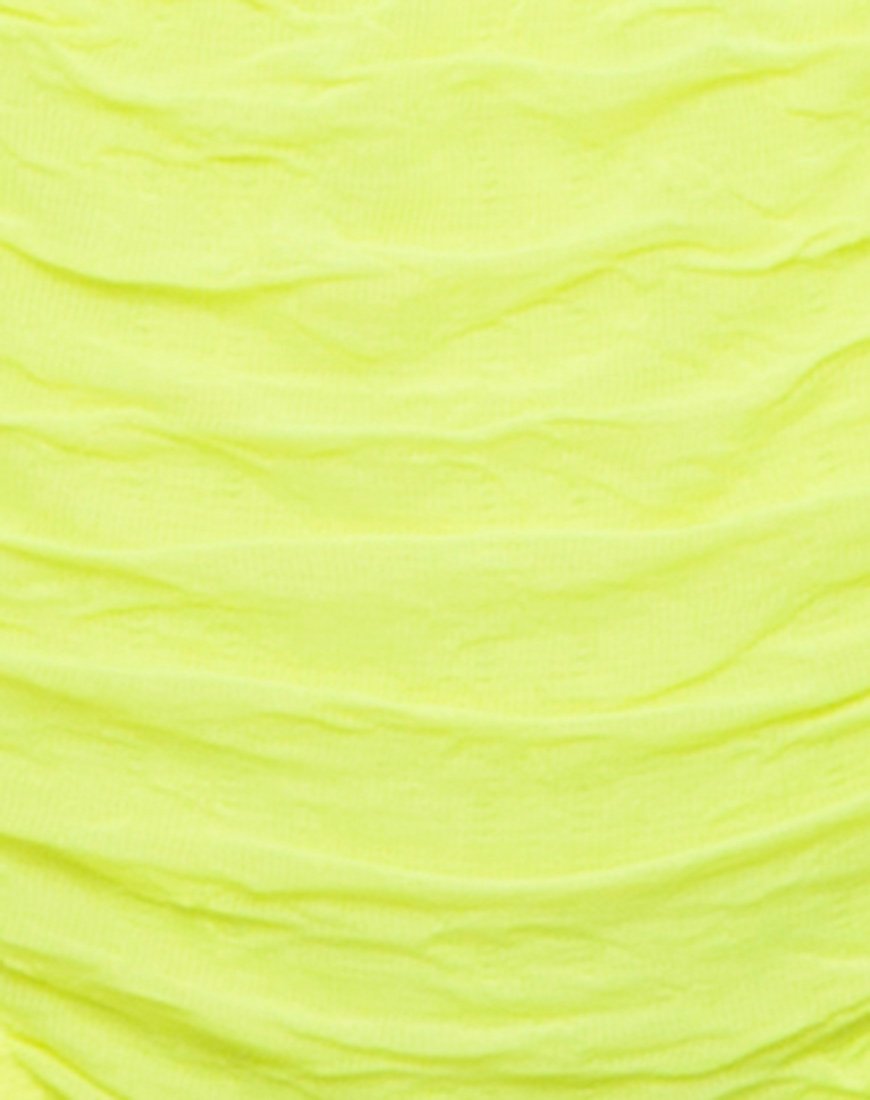 Image of Shani Bikini Bottom in 80s Crinkle Sour Lime
