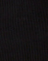 Image of Shureen Crop Top in Rib Black