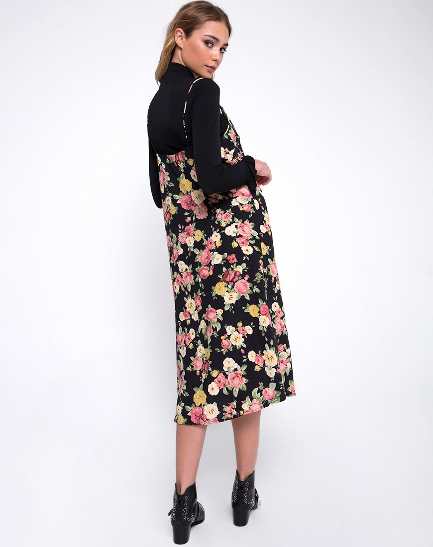 Sini Slip Dress in Vintage Bloom