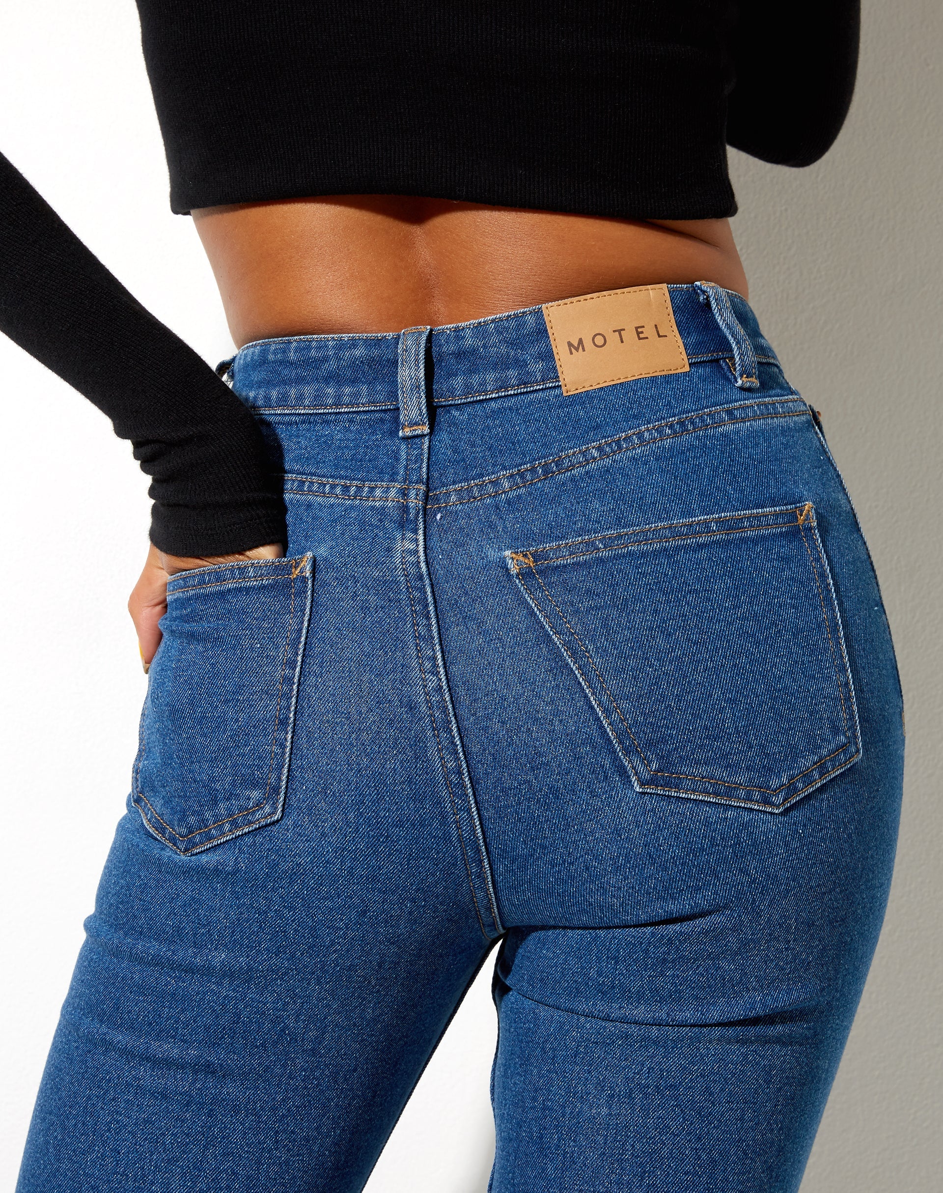 Image of Slim Jeans in Indigo Blue