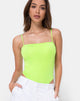 Image of Sol Bodice in Fluro Green