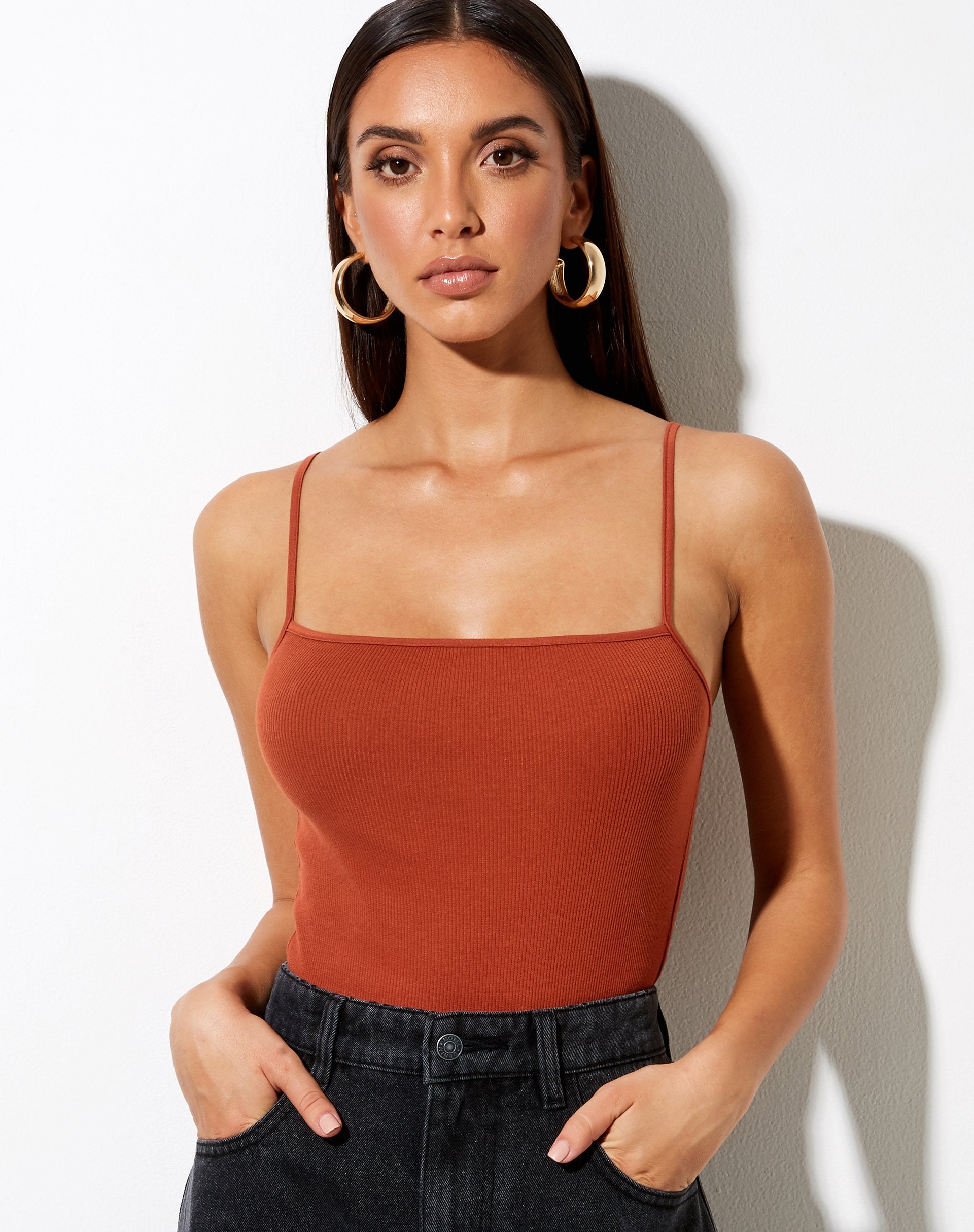 Image of Sol Bodice in Rib Picante