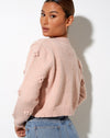 Image of Stevy Cardi in Soft Pink