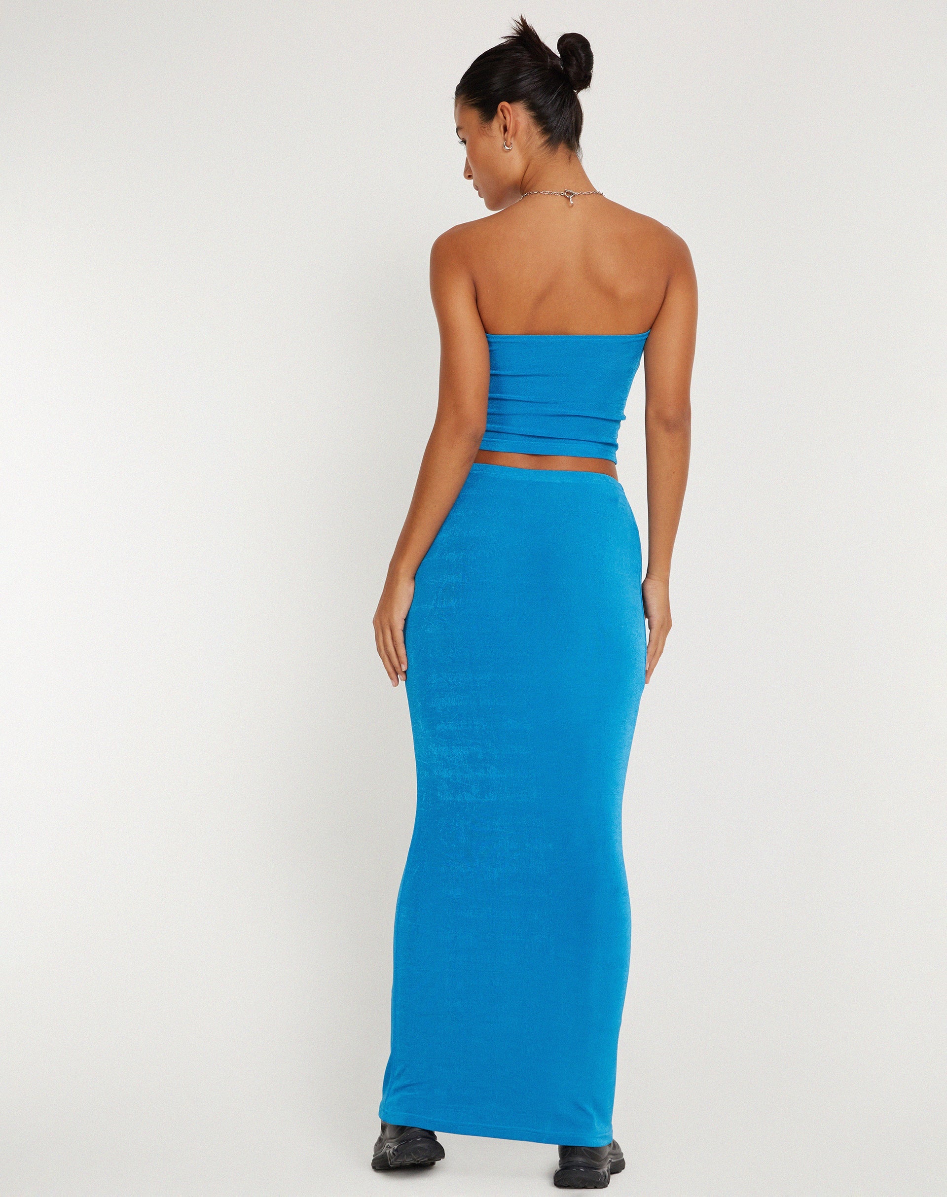 IMAGE OF Tulus Maxi Skirt in Electric Blue