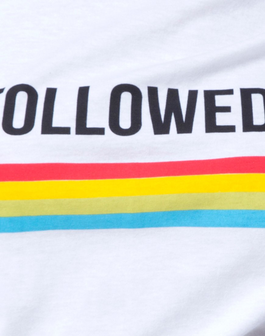 Image of Oversize Basic Tee in I unfollowed You