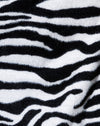 Knit Zebra Black and White