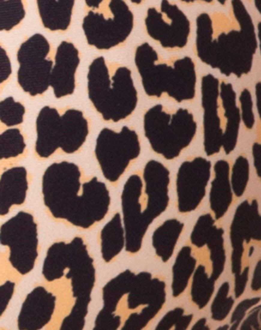 Image of Valda Bikini Bottom in Rar Leopard