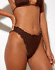 Image of Varomy Bikini Bottom in Choco Brown