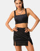 Image of Zaid Mini Skirt in Black
