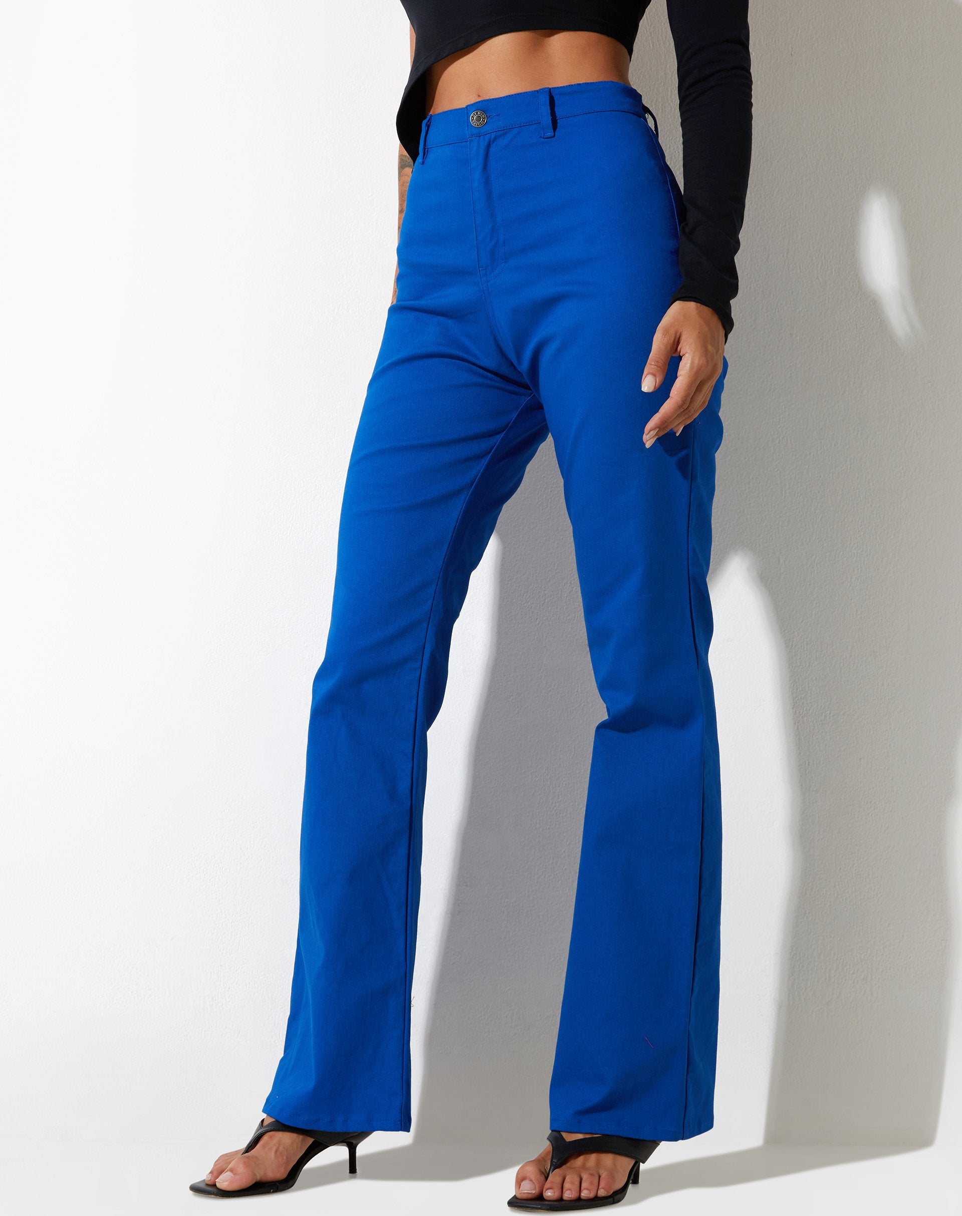Relaxed Fit Wide Leg Trouser Set - Cobalt Blue – The Ambition Collective