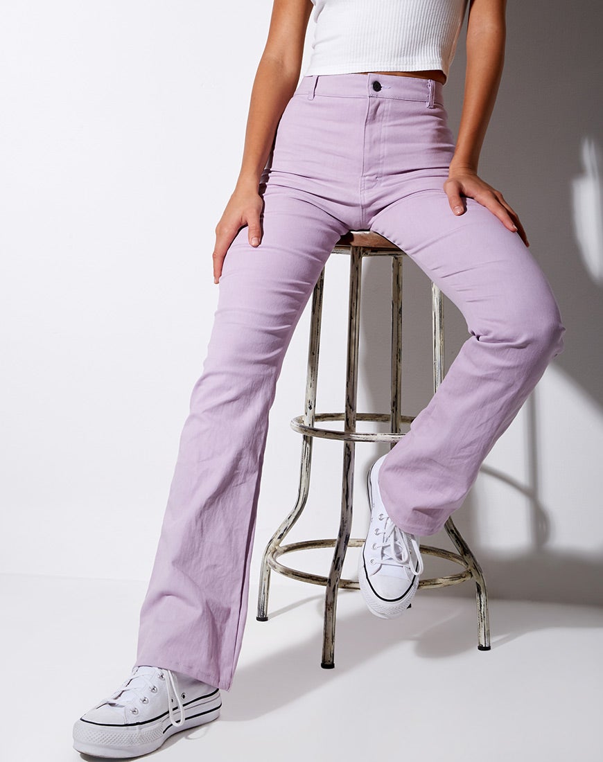 Image of Zoven Trouser in Violet