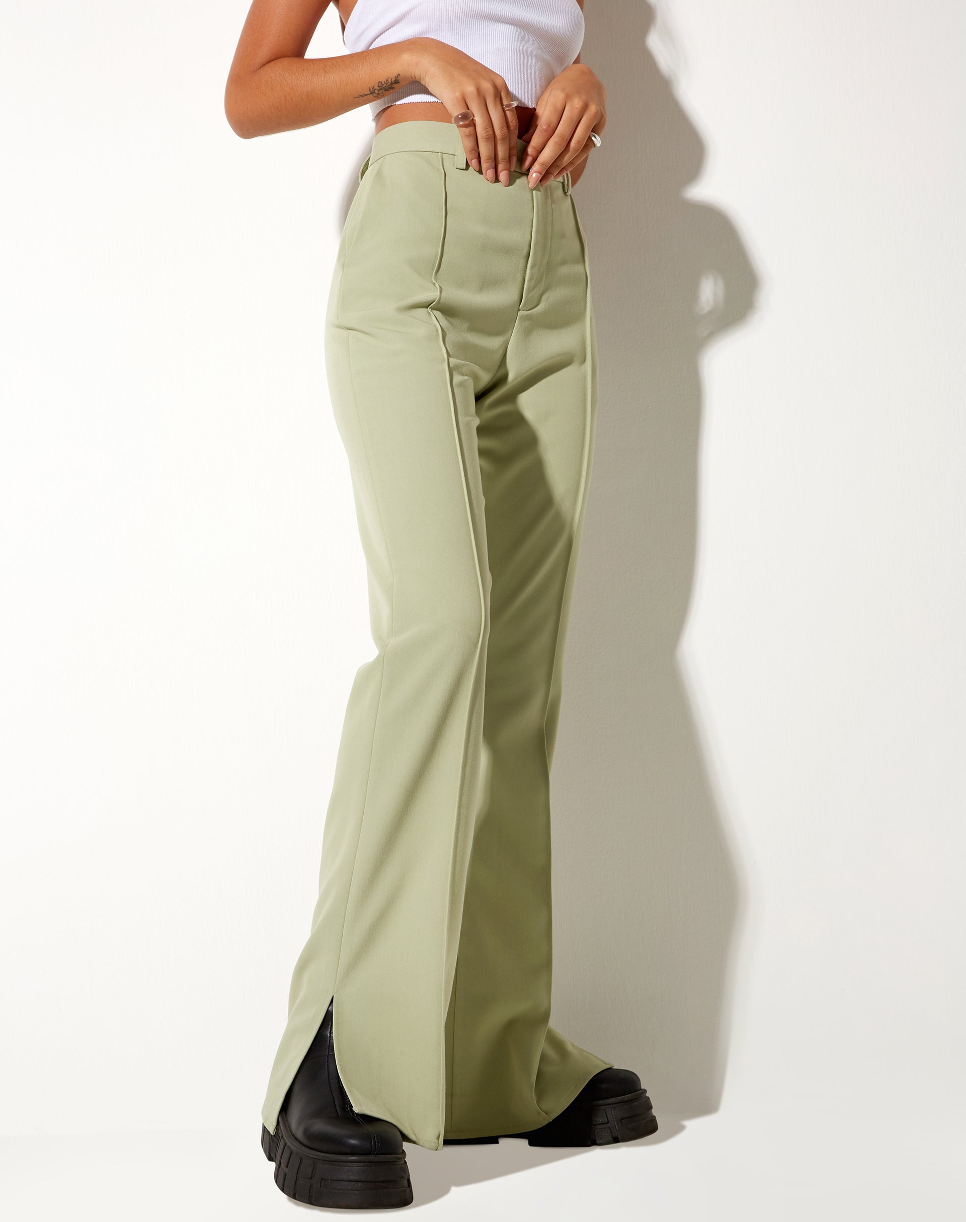 Image of Zovey Trouser in Sage