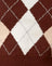 Knit Argyle Tan