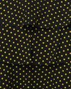 Image of Casseyette Skirt in Yellow and Black Polka Dot