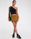 image of  Ajeng Mini Skirt in Panama Chestnut