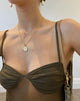 Image of Jelita Bodice in Net Olive